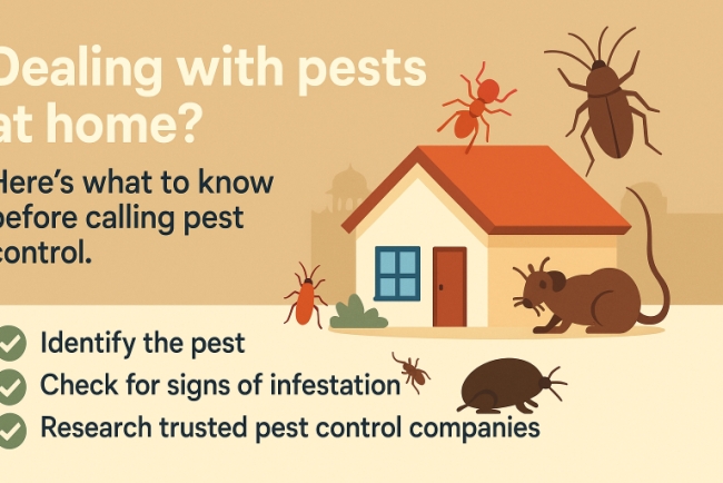 Dealing with pests at home? Here's what to know before calling pest control