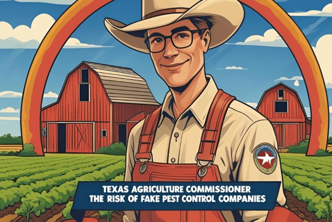 Texas agriculture commissioner warns of fake pest control companies