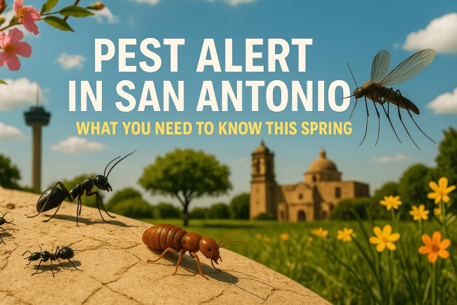 Pest Alert in San Antonio: What You Need to Know This Spring