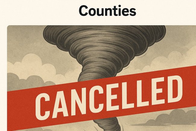 Tornado Warning Cancelled for Clackamas and Marion Counties